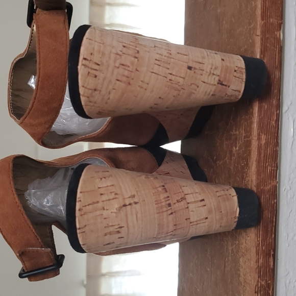 Sam Edelman, Platforms wedge in Suede Hostess pick - Picture 12 of 14